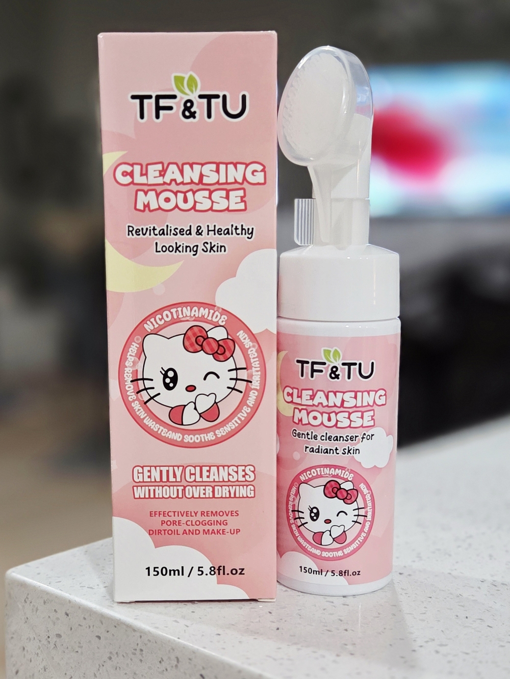 TF & TU Cleansing Mousse - Gentle Facial Cleanser